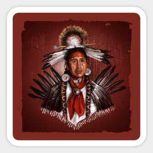 Pow Wow Dancer Sticker